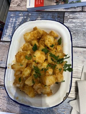 Potato salad (hopefully vegan)  at Pita Paris in Paris