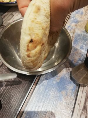 Pita, very thick and fluffy and delicious at Pita Paris in Paris