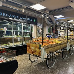   at Organic market in Barcelona