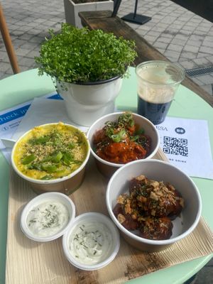 3 small plates and a Guinness came to £17.50 at BA-HA in Birmingham