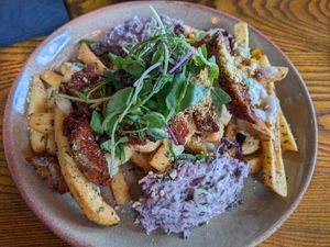 'parmesan' chick'n at BA-HA in Birmingham