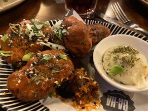 Buffalo Cauliflower Wings   at BA-HA in Birmingham