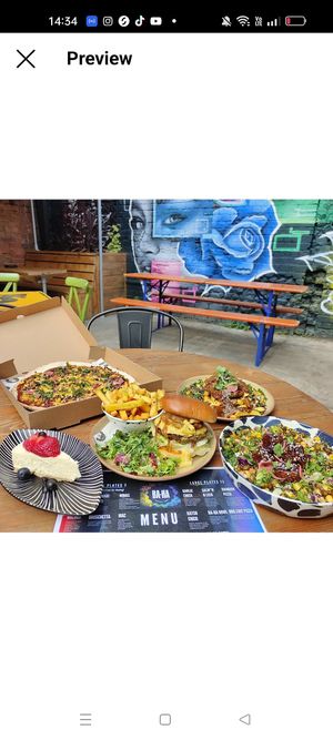 BA-HA menu at BA-HA in Birmingham