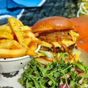 Mac Daddy burger at BA-HA in Birmingham