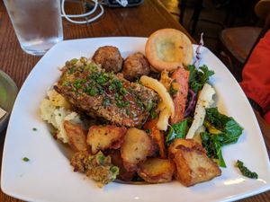 Lentil roast at BA-HA in Birmingham