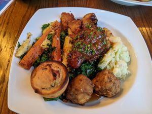 "chicken" roast at BA-HA in Birmingham