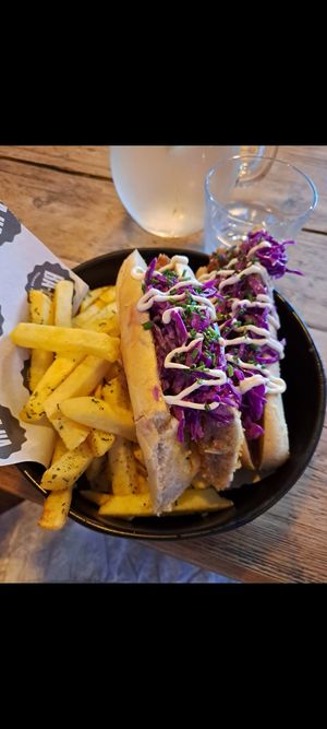 Garlic chicken sub at BA-HA in Birmingham