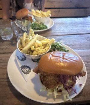 Vegan chicken burger !  at BA-HA in Birmingham