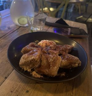 Vegan French toast - amazing!!  at BA-HA in Birmingham