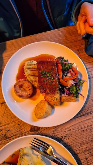 Vegan and gf roast at BA-HA in Birmingham