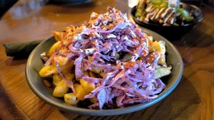 Loaded fries at BA-HA in Birmingham