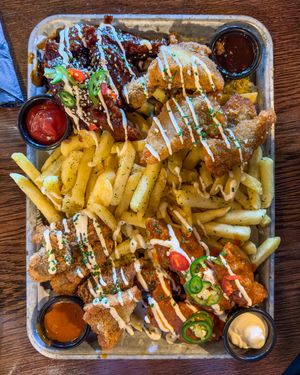 Wing Wednesday Platter  at BA-HA in Birmingham