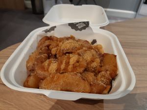 Toffee Apple Waffles at BA-HA in Birmingham