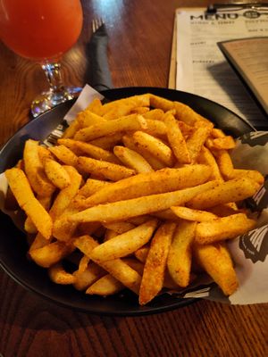 Masala chips at BA-HA in Birmingham