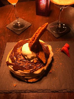 Vegan Pancakes on pancake day!  at BA-HA in Birmingham