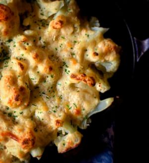 Cauliflower Cheese from our delicious Sunday Roast  at BA-HA in Birmingham