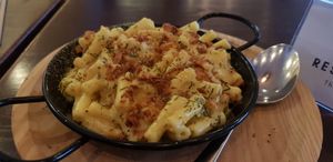 Creamy and smokey Vegan Mac 'n' Cheese at BA-HA in Birmingham