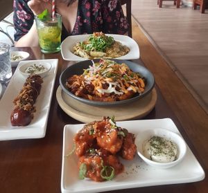 Wings, BBQ nobo, rigatoni & loaded fries! at BA-HA in Birmingham
