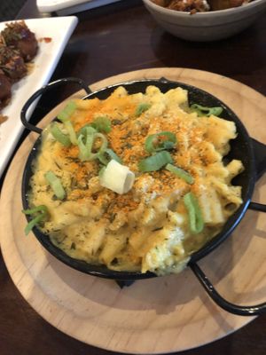 Small plate mac & cheese at BA-HA in Birmingham