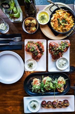 Small Plates selection ALL VEGAN!! 😍😍 at BA-HA in Birmingham