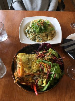 Lasagna and Rigatoni  at BA-HA in Birmingham