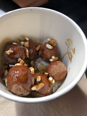 Half eaten donuts  at BA-HA in Birmingham