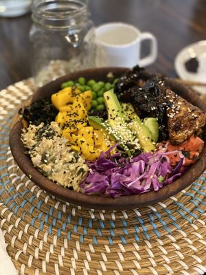 Poke Bowl at The Vegan Lab in Dahab
