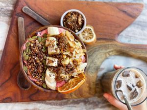   at The Vegan Lab in Dahab