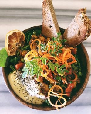 Garden Of Life Nourish Bowl at The Vegan Lab in Dahab