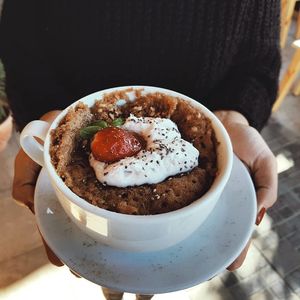 Mug cake. at The Vegan Lab in Dahab