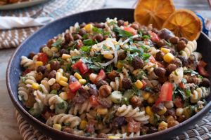 vegan tuna salad at The Vegan Lab in Dahab