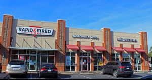 Great location #Veganuary at Rapid Fired Pizza in Spartanburg