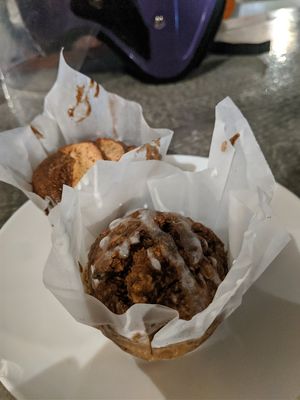 Muffins at Smooth Cafe in Moalboal