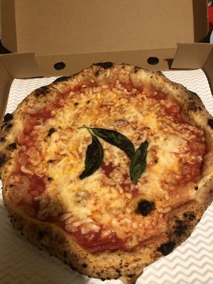 £7.80 vegan margherita  at Proove Pizza in Sheffield