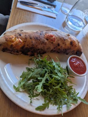 Vegan canzone at Proove Pizza in Sheffield