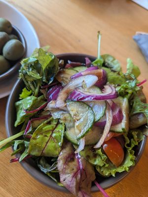 Giardinara salad at Proove Pizza in Sheffield