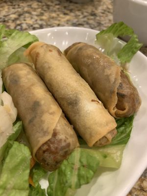 No. 1 spring rolls at Flower Lantern in Toronto