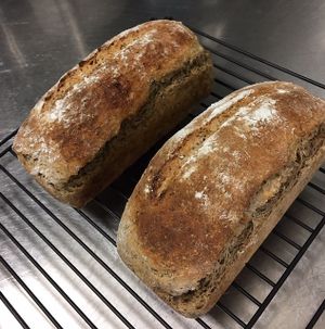 Whole wheat coconuts bread at Cloud8 in Maizuru