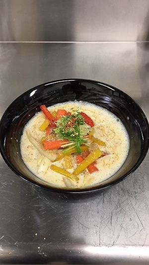 Soy milk ramen (Gluten free) at Cloud8 in Maizuru