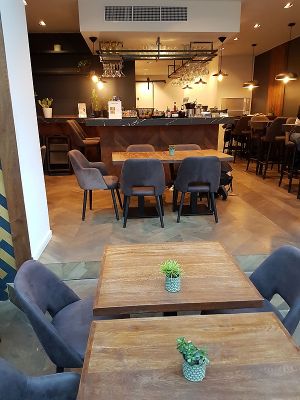 interior at La Vie in Oostende