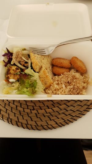 tofu nuggets at Semente - Art - Coffee & Plant Based Food in Braga