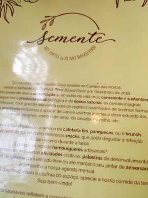  at Semente - Art - Coffee & Plant Based Food in Braga