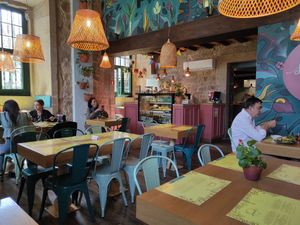 Inside at Semente - Art - Coffee & Plant Based Food in Braga