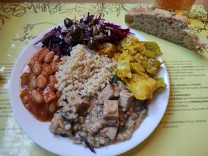 Menu 7.40 at Semente - Art - Coffee & Plant Based Food in Braga