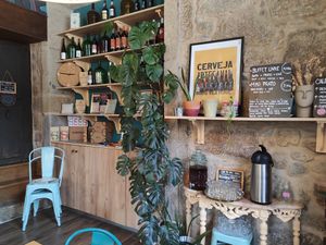 Decor at Semente - Art - Coffee & Plant Based Food in Braga