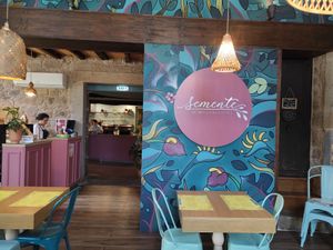 Decor at Semente - Art - Coffee & Plant Based Food in Braga