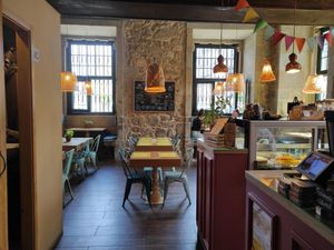 Inside at Semente - Art - Coffee & Plant Based Food in Braga