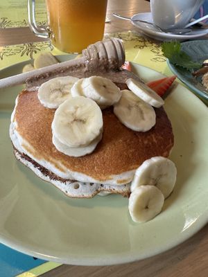 Pancakes  at Semente - Art - Coffee & Plant Based Food in Braga