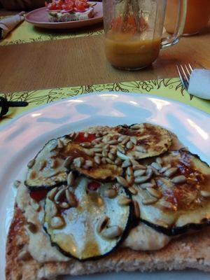 Toastie at Semente - Art - Coffee & Plant Based Food in Braga