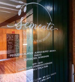 Welcome! at Semente - Art - Coffee & Plant Based Food in Braga